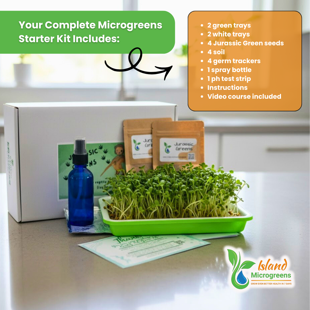 Organic Reptile Microgreens Seed Refill Subscription