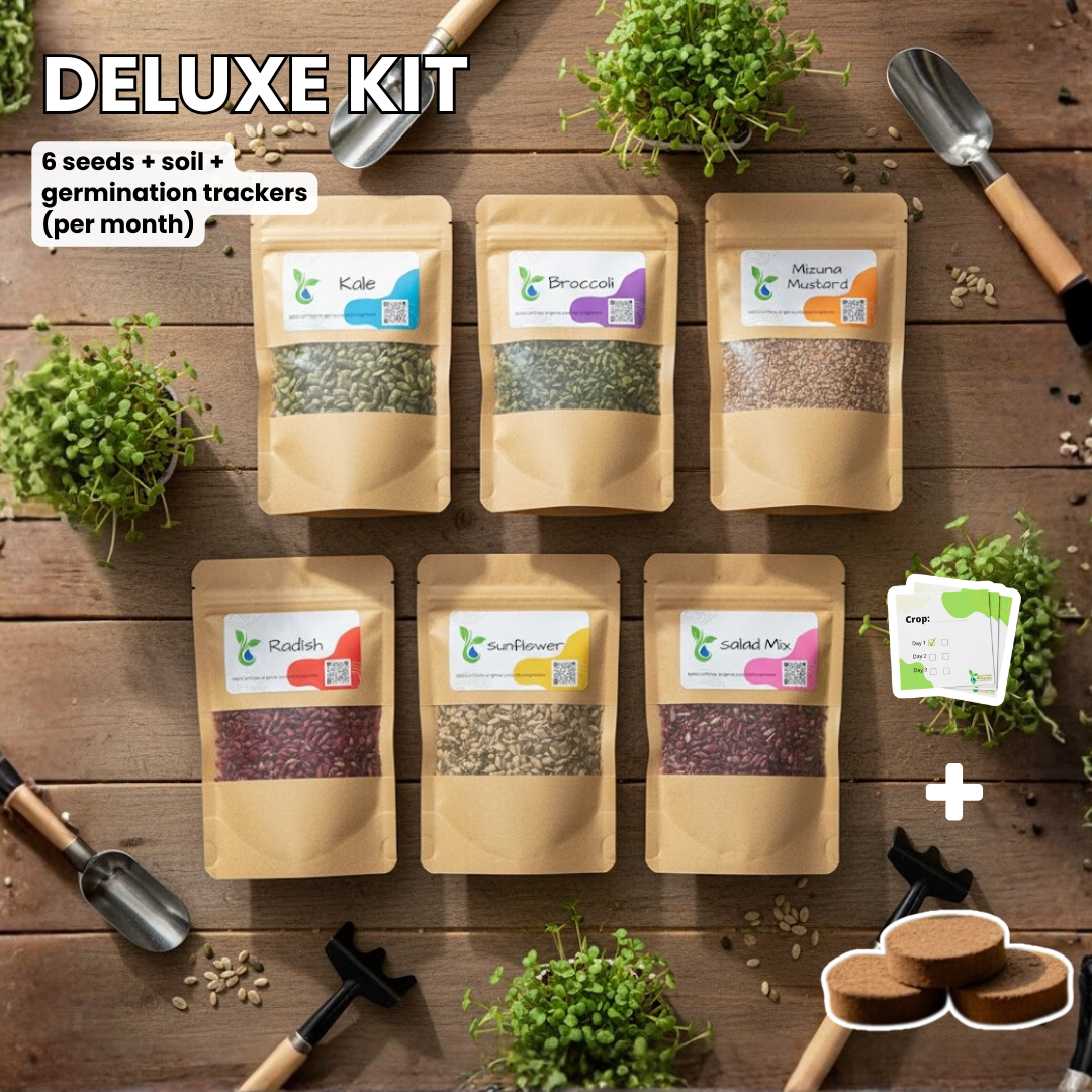 Deluxe grow pack The Complete Living Harvest System