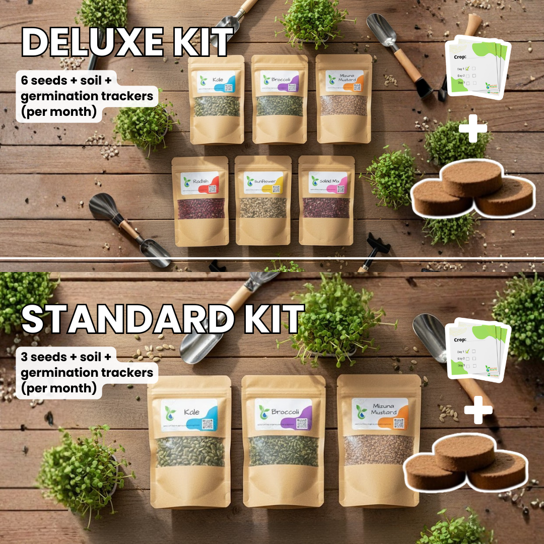 Microgreen Monthly Harvest