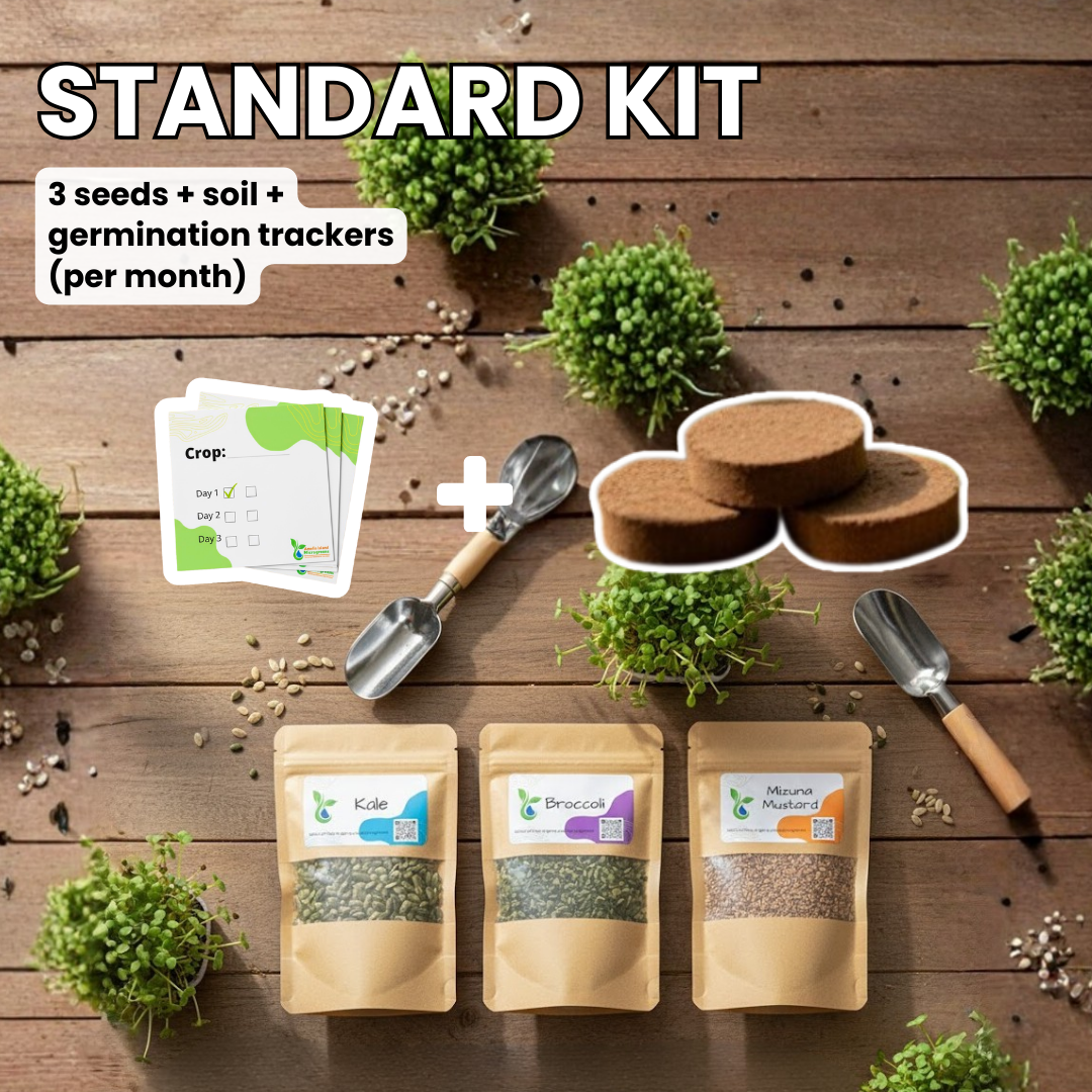 Microgreen Monthly Harvest